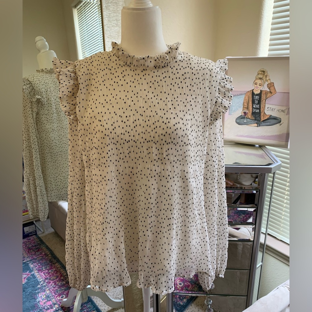 Long sleeve blouse